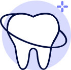 Stops teeth from relapsing