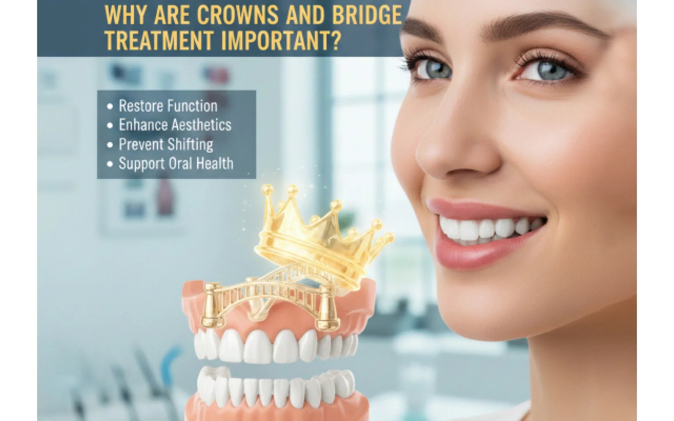 Why are crowns and bridge treatment Important?