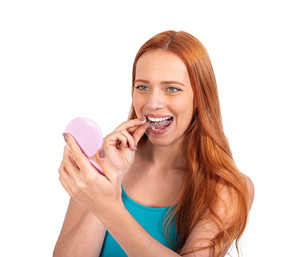 A guide to straighten overlapped teeth