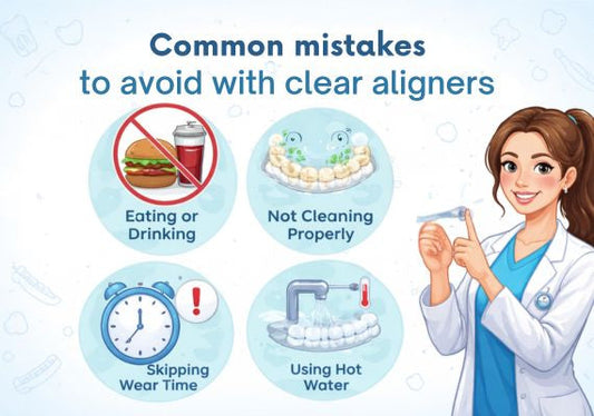  Common mistakes to avoid with clear aligners