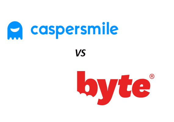 Caspersmile aligners vs Byte