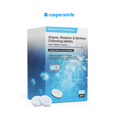 Cleaning tablets for retainers, aligners & dentures