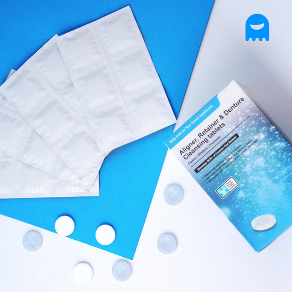 Cleaning tablets for retainers, aligners & dentures 2
