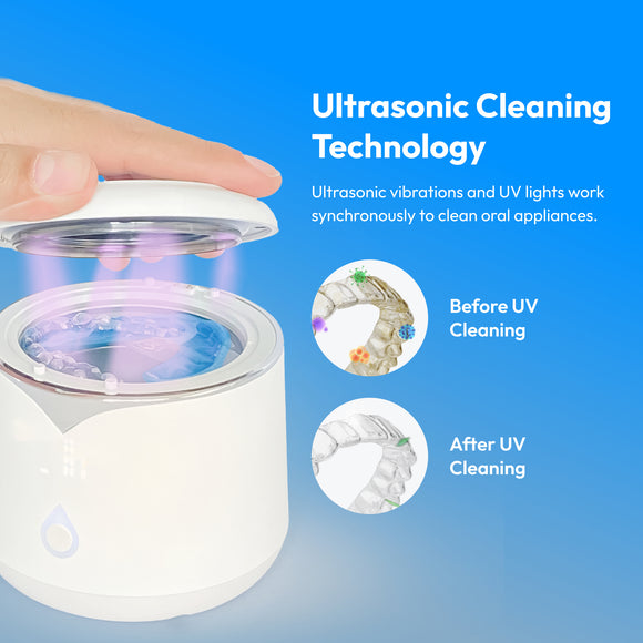 Get Caspermsile UV Ultrasonic Cleaner For Aligners & Retainers Get Caspermsile UV Ultrasonic Cleaner For Aligners & Retainers